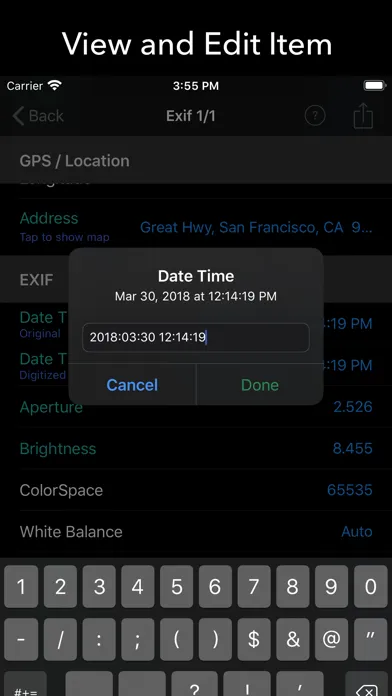 EXIF Tool - Metadata Tool 스크린샷