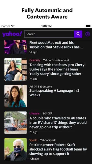 Dark Mode Theme for Safari Screenshots