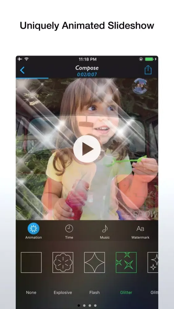 Animated Show - Unique Slideshow Maker应用截图