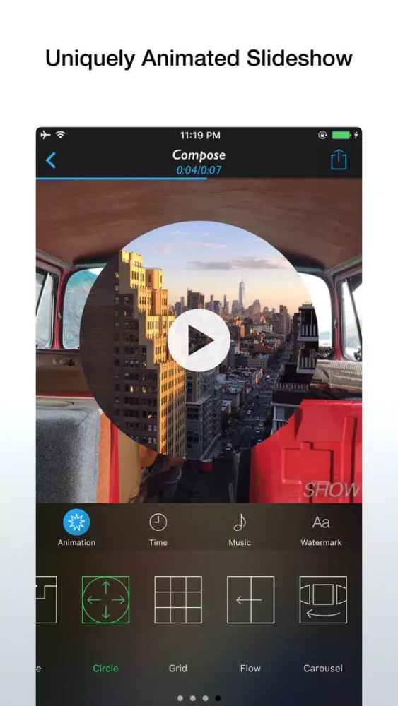 Animated Show - Unique Slideshow Maker应用截图