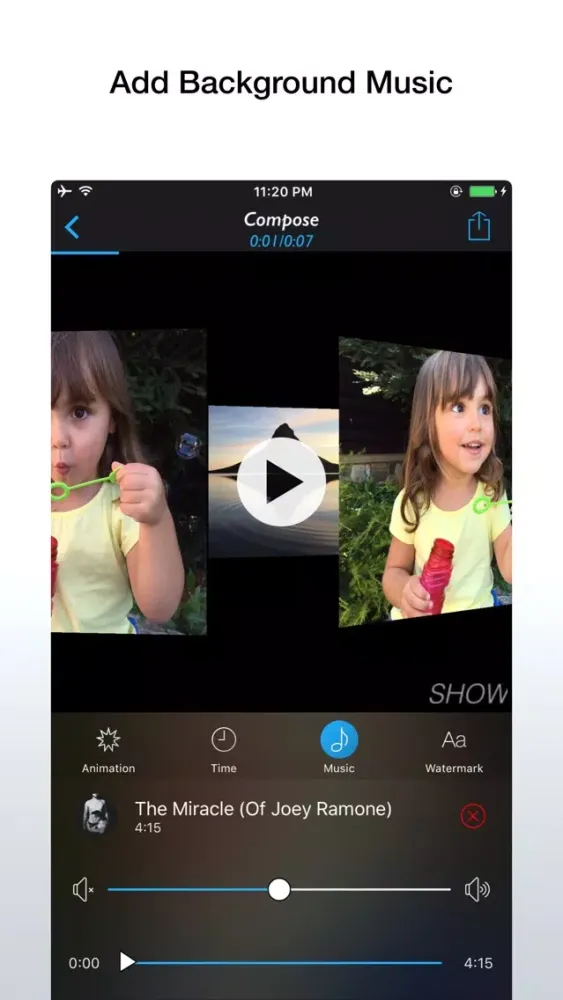 Animated Show - Unique Slideshow Maker应用截图