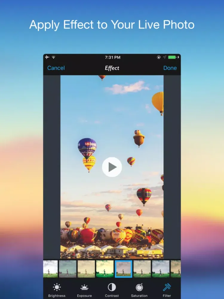 Live 2 Video - Convert Live Photo to Video iPad  স্ক্রিনশট