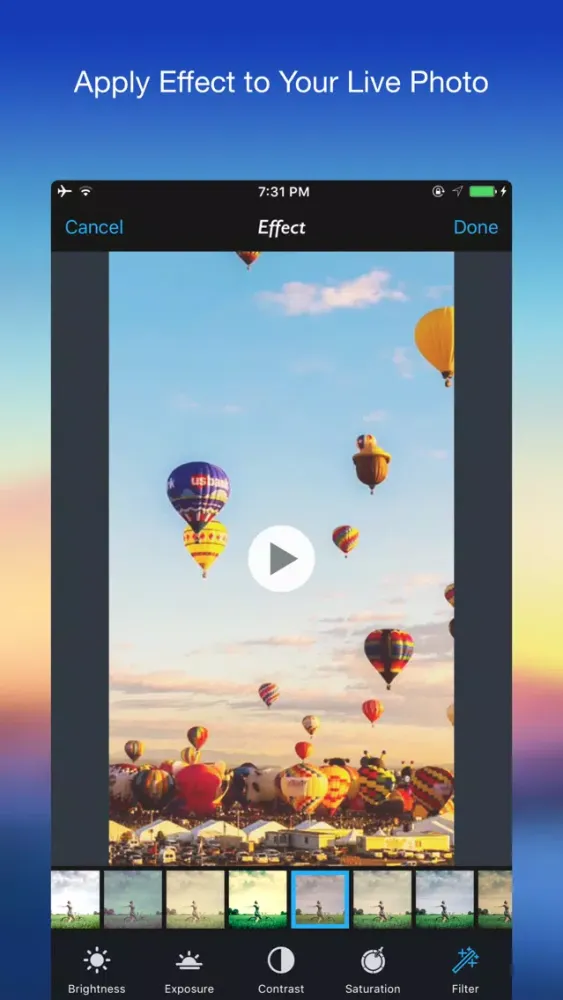 Live 2 Video - Convert Live Photo to Video স্ক্রিনশট