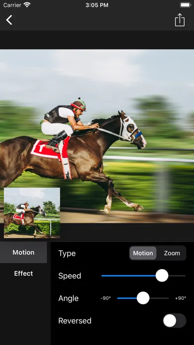 Motion Blur - Panning Photo Screenshots
