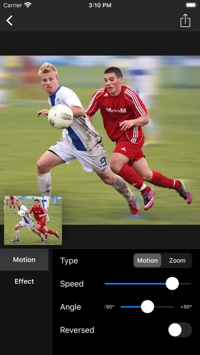 Motion Blur - Panning Photo Screenshots