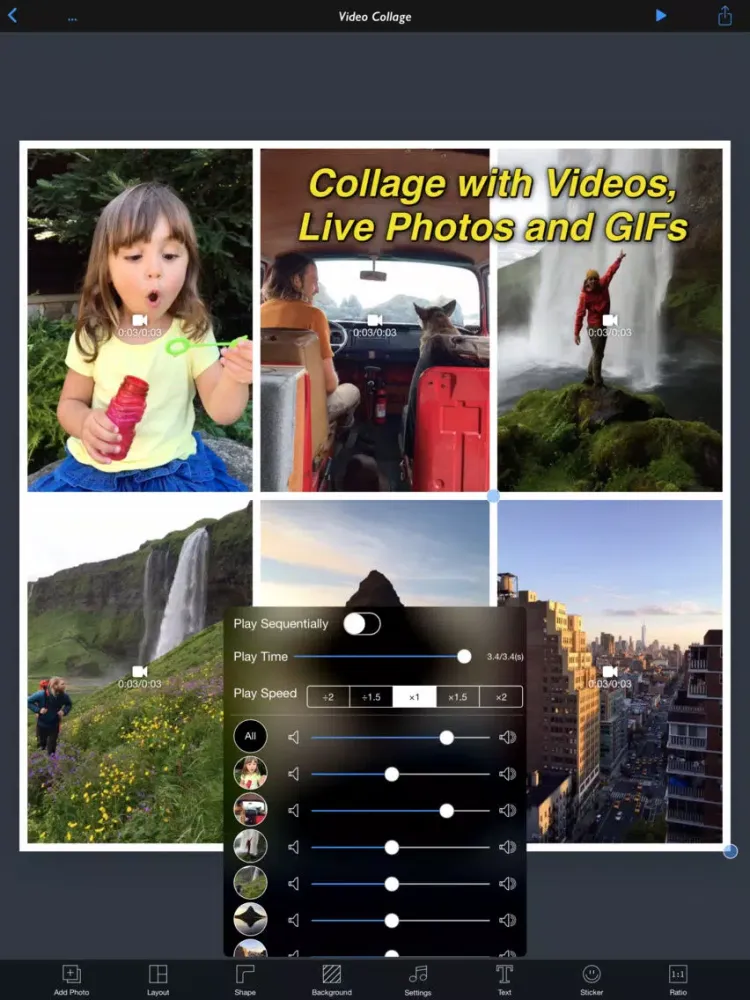 Capturas de pantalla de FrameMagic Premium iPad 