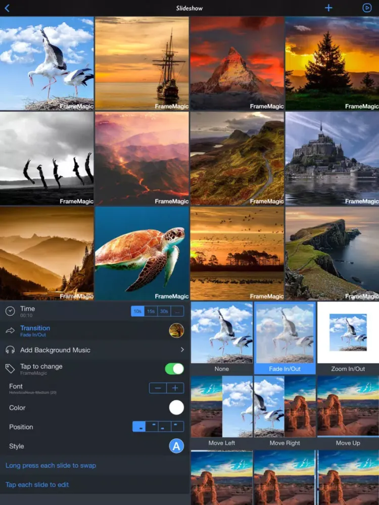 Capturas de pantalla de FrameMagic Premium iPad 