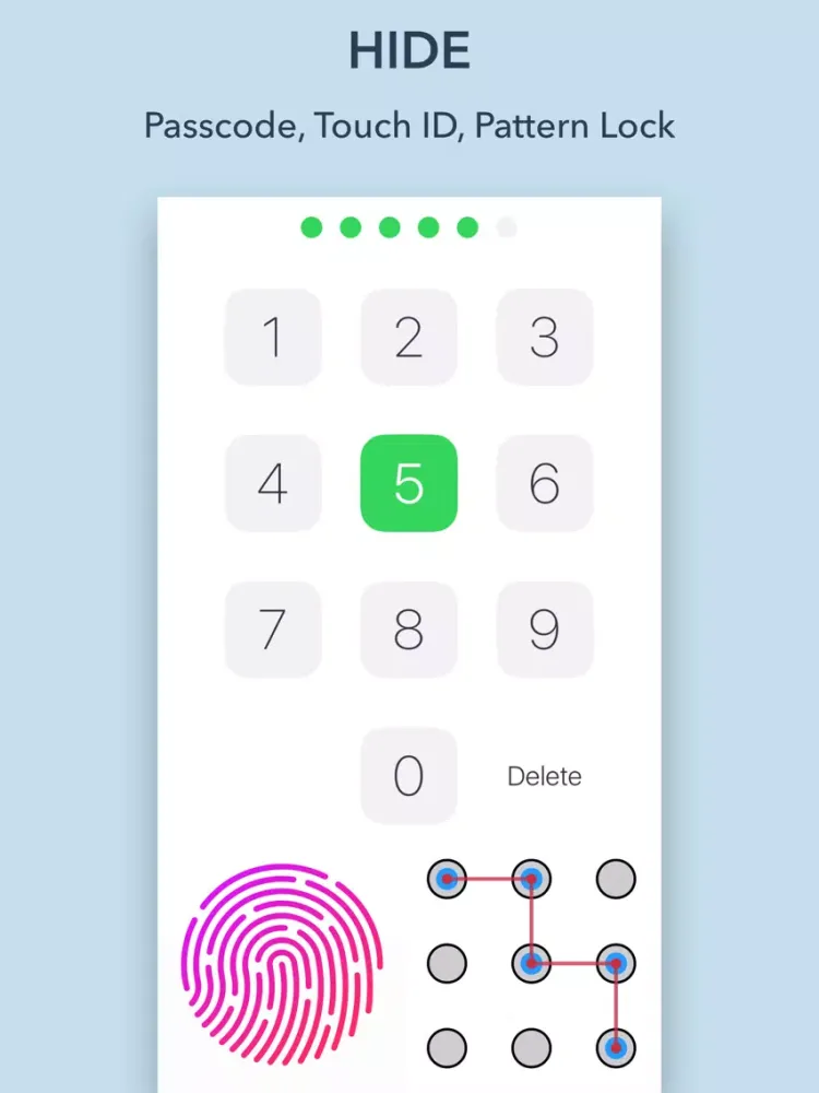 Скриншоты Secret Photo Vault - Hide Photos, Videos, GIFs iPad 