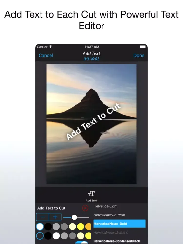 Reverse Slow - Video, Live Photo, Gif Editor iPad  Screenshots