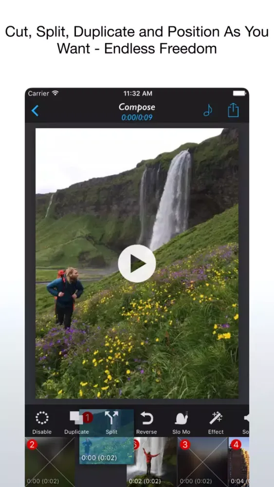 Reverse Slow - Video, Live Photo, Gif Editor Screenshots