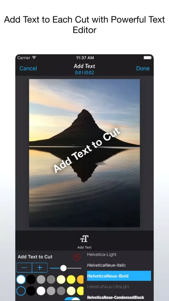 Reverse Slow - Video, Live Photo, Gif Editor Screenshots