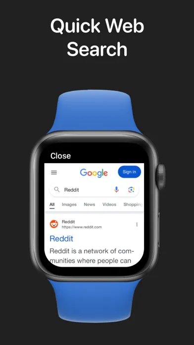Zrzuty ekranu UBrowser: Browser on Watch