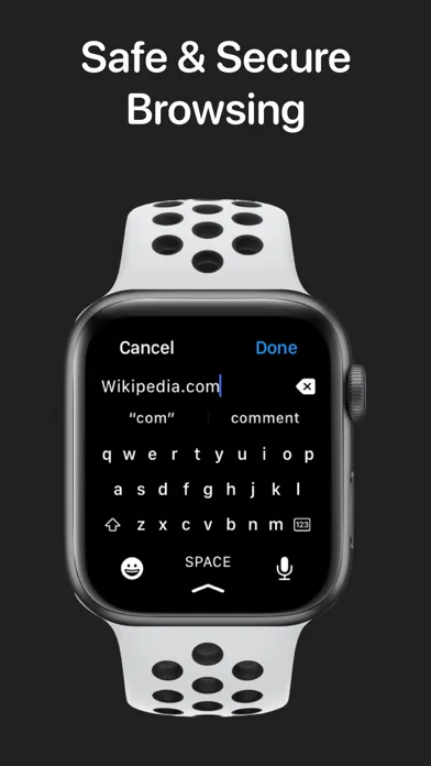 Zrzuty ekranu UBrowser: Browser on Watch