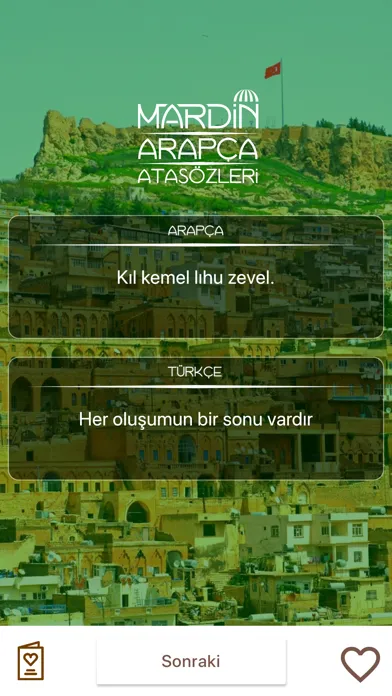 Mardin Arapça Atasözleri Ekran Görüntüleri