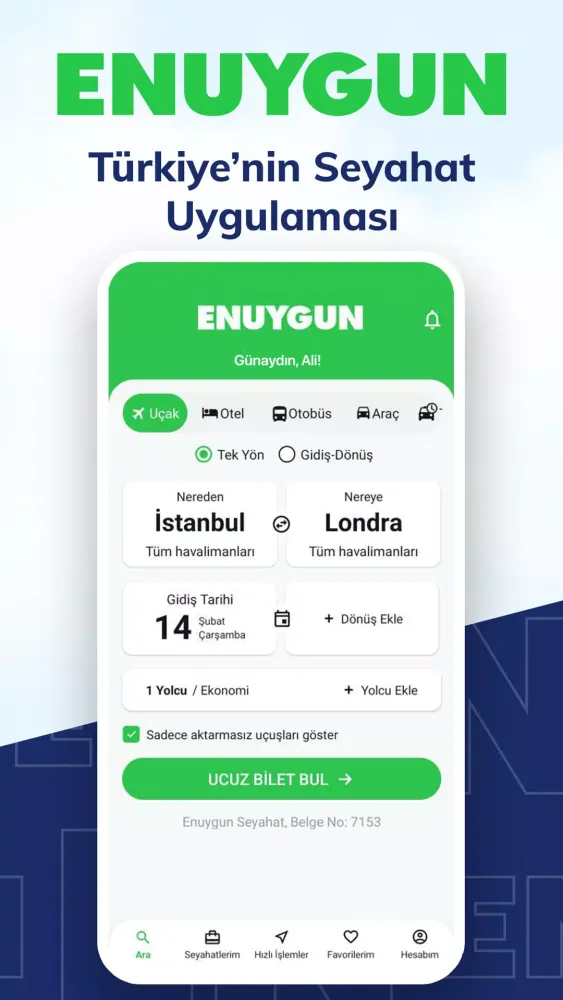 ENUYGUN スクリーンショット