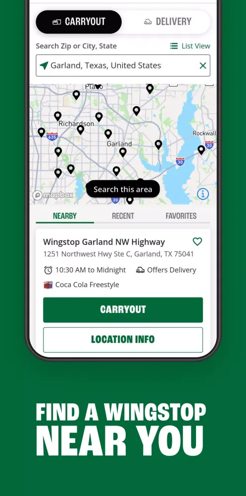 Wingstop স্ক্রিনশট