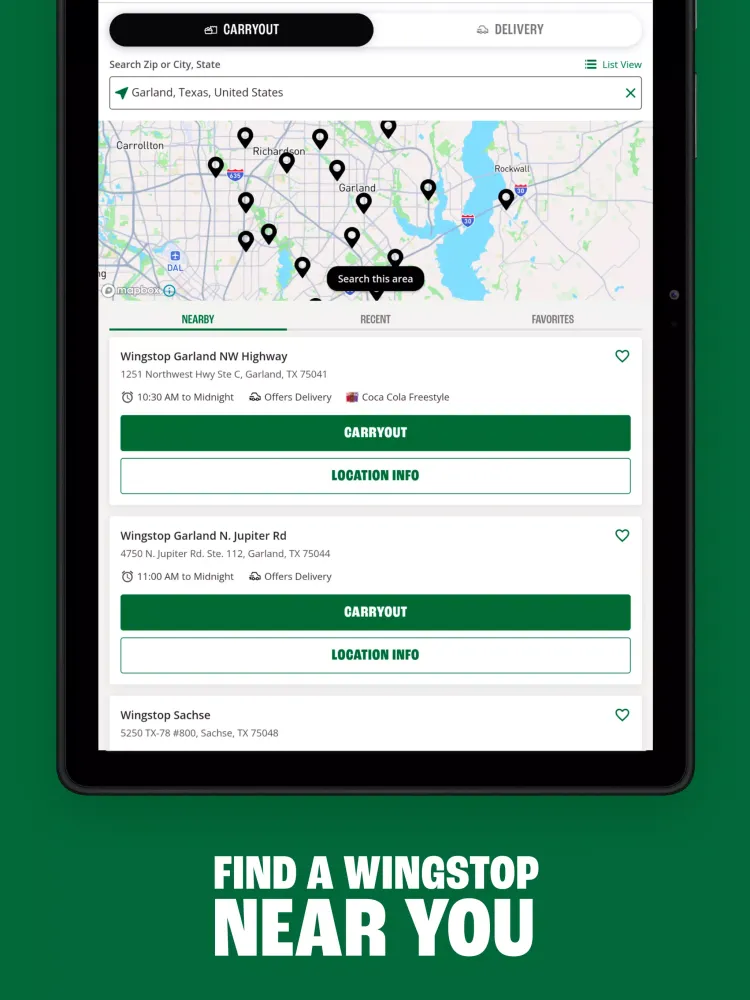 Wingstop স্ক্রিনশট