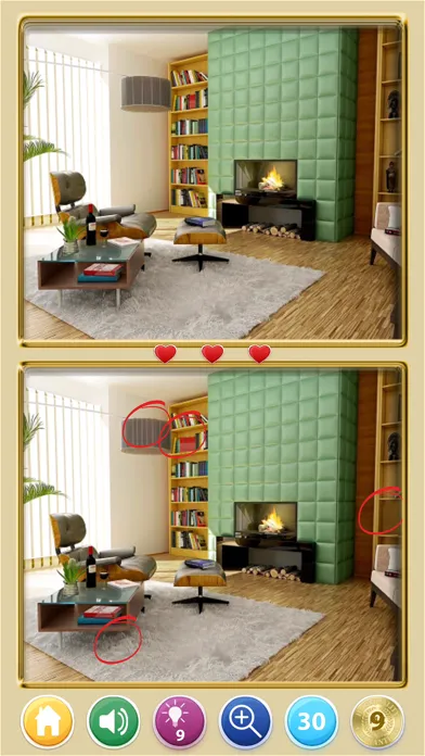 Zrzuty ekranu Find The Difference! Rooms HD