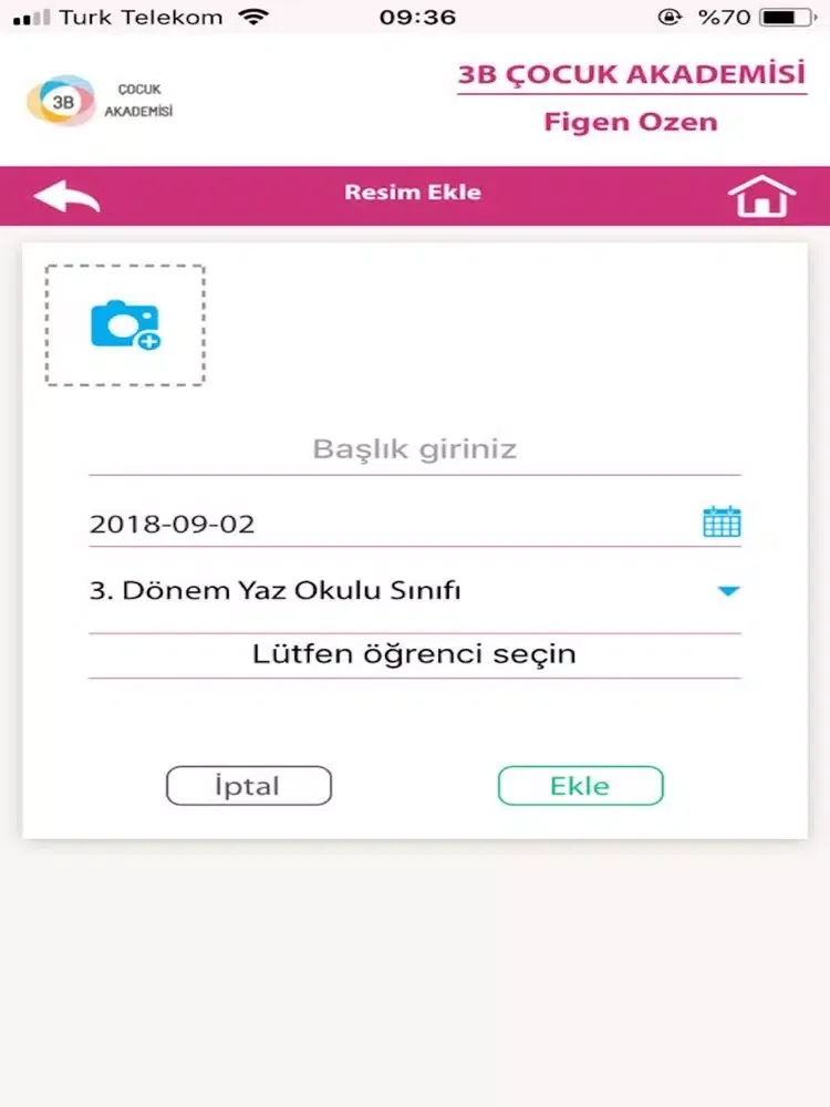 Capturas de pantalla de 3B Çocuk Akademi iPad 