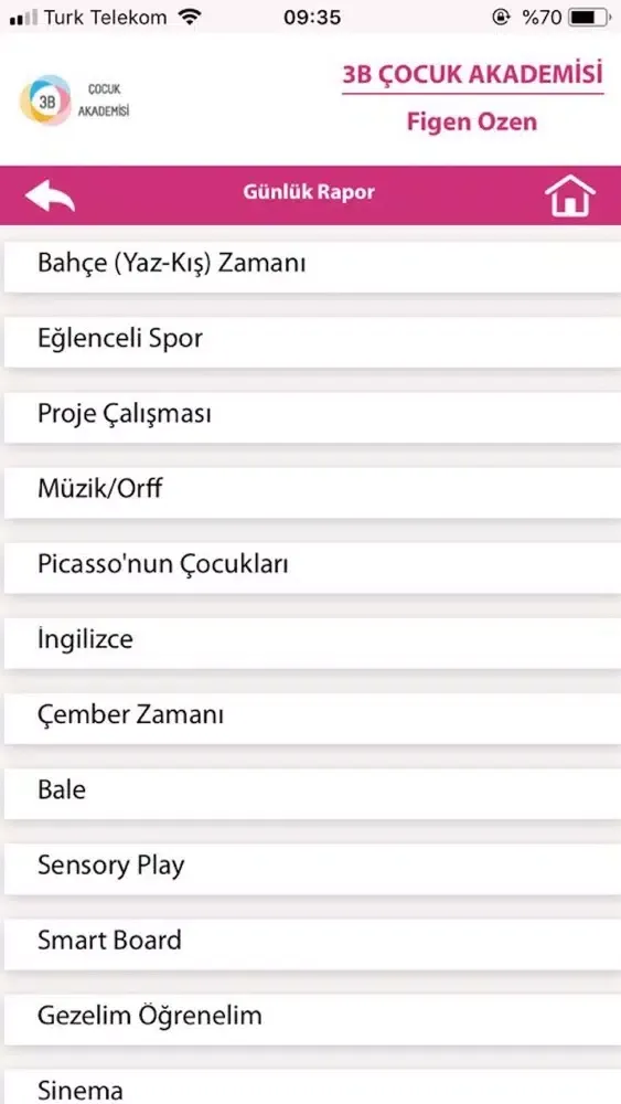 Capturas de pantalla de 3B Çocuk Akademi