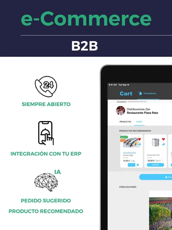 Cart iPad Screenshots