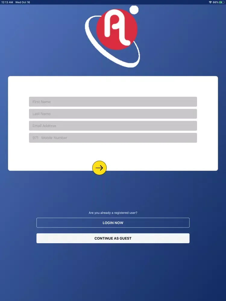 AlAhli Driving Center iPad  स्क्रीनशॉट