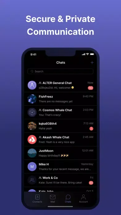 تصاویر ALTER - Anonymous messaging
