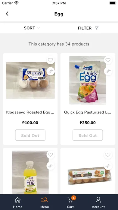 Screenshot di AllDay Supermarket