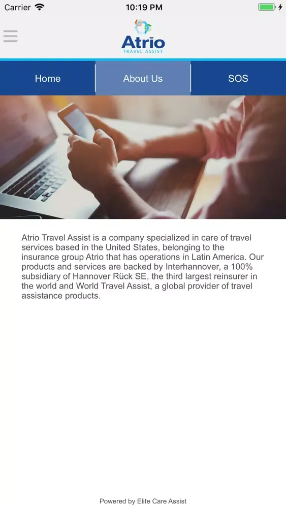 Atrio Travel Assist स्क्रीनशॉट