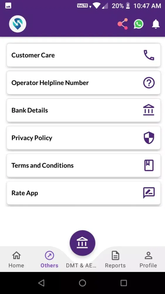 Tangkapan layar Recharge Forum- Commission App
