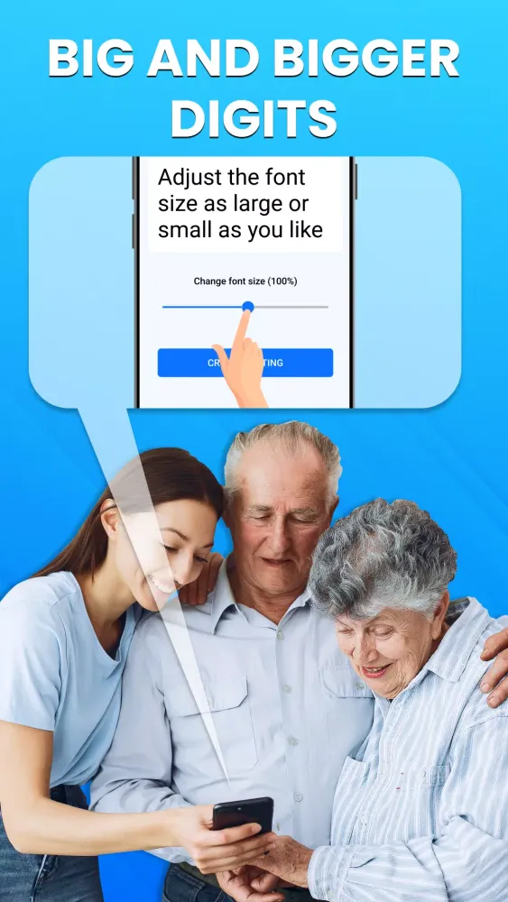 Big Font Screenshots