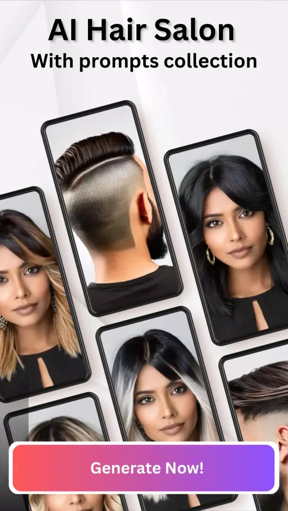 Try Hairstyles-AI Change Color スクリーンショット