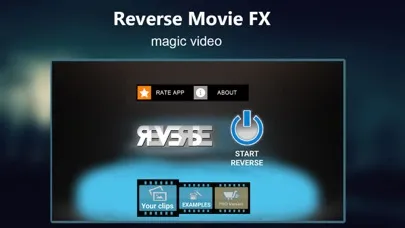 Captures d'écran de Reverse Video FX: Rewind Movie