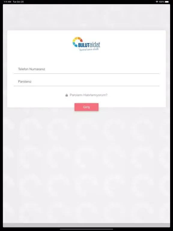 ภาพหน้าจอของ Bulut Aidat iPad 