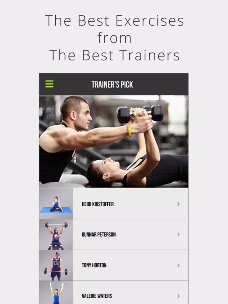 Count My Reps Fitness Trainer iPad  স্ক্রিনশট