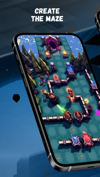 ภาพหน้าจอของ Maze Defenders - Tower Defense
