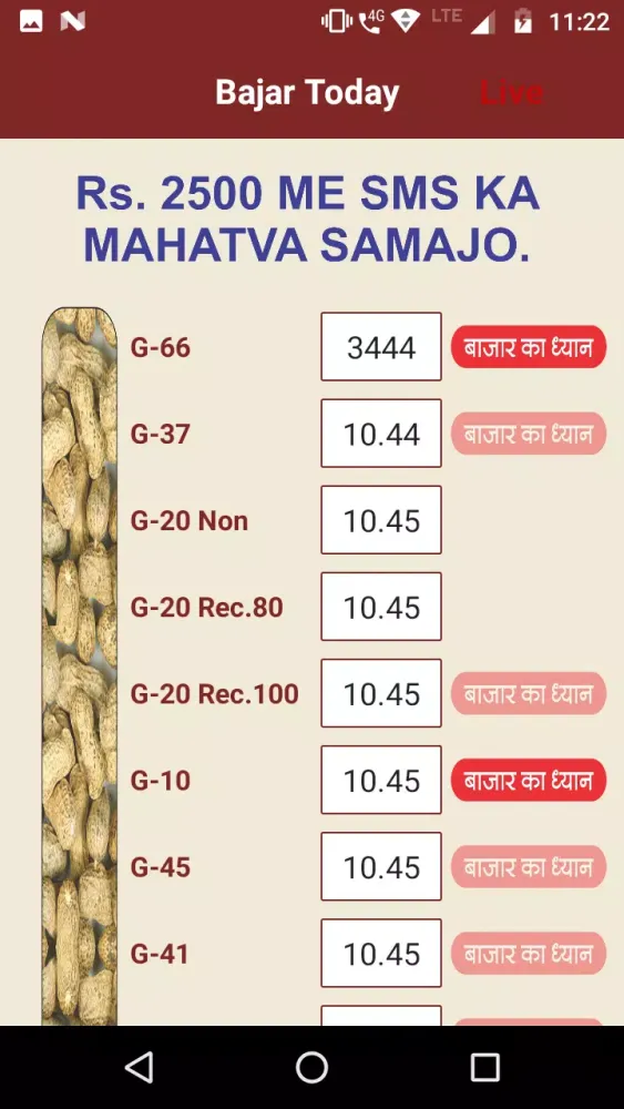 Bajar Today Screenshots