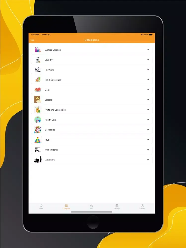GoFirst Grocer iPad  スクリーンショット