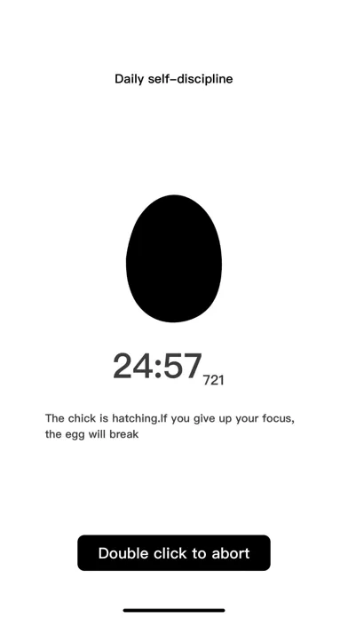 Capturas de tela do Egg Focus - Pomodoro Technique