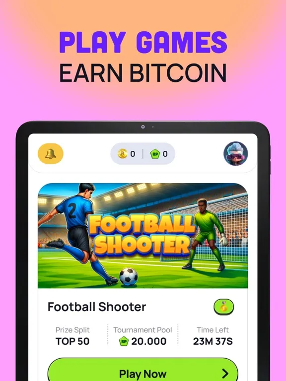 Mobile Esports: Earn Bitcoin iPad  스크린샷