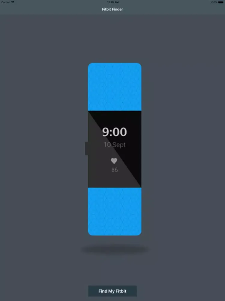 Capturas de tela do Fitbit Finder - Find My Fitbit iPad 