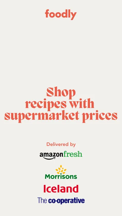 Tangkapan layar foodly - Groceries made easy