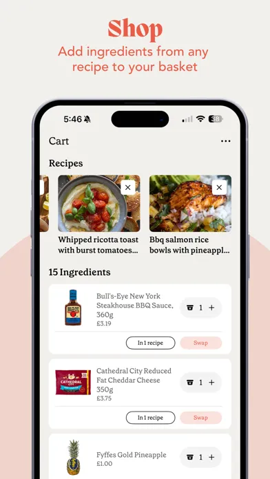 Tangkapan layar foodly - Groceries made easy