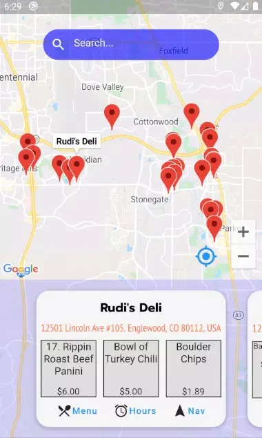 FoodMaps Screenshots