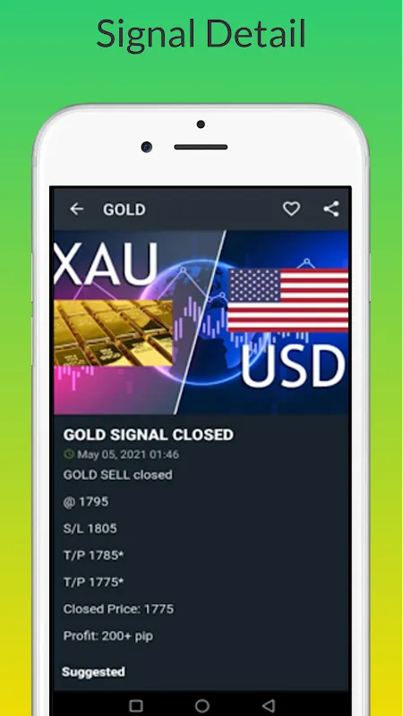 ภาพหน้าจอของ Forex Gold Signal