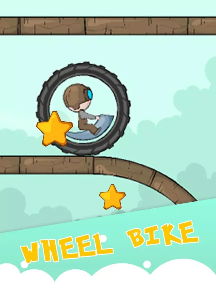 Wheel Bike Racing - Tyre Boy iPad  स्क्रीनशॉट