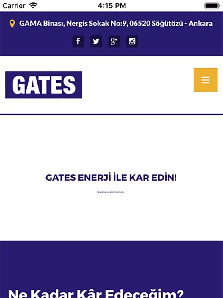 Gates enerji iPad  スクリーンショット