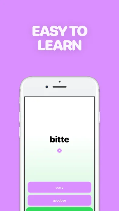 Ảnh chụp màn hình của Learn German - LingoCat