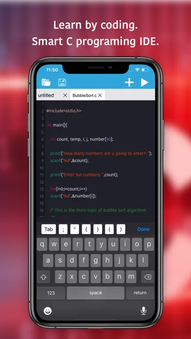 Zrzuty ekranu C Compiler