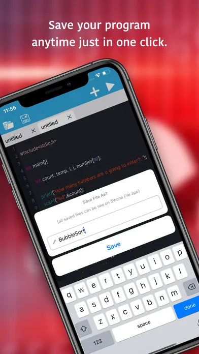 Zrzuty ekranu C Compiler